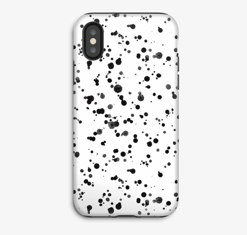 Paint Drops Case Iphone X Tough - Mobile Phone Case, transparent png download