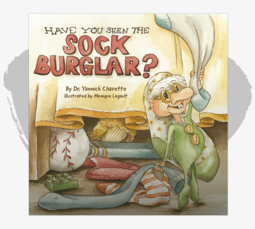 Have You Seen The Sock Burglar Sock Monster Children's Book PNG Image