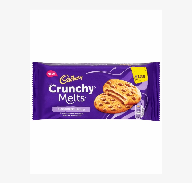 7622210764928s - Cadbury Crunchy Melts Chocolate Centre, transparent png download
