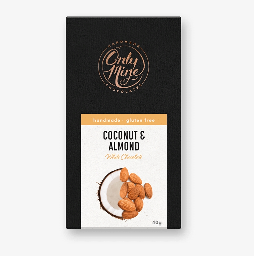 Coconut & Almond - Matcha Chocolate Bar Australia, transparent png download