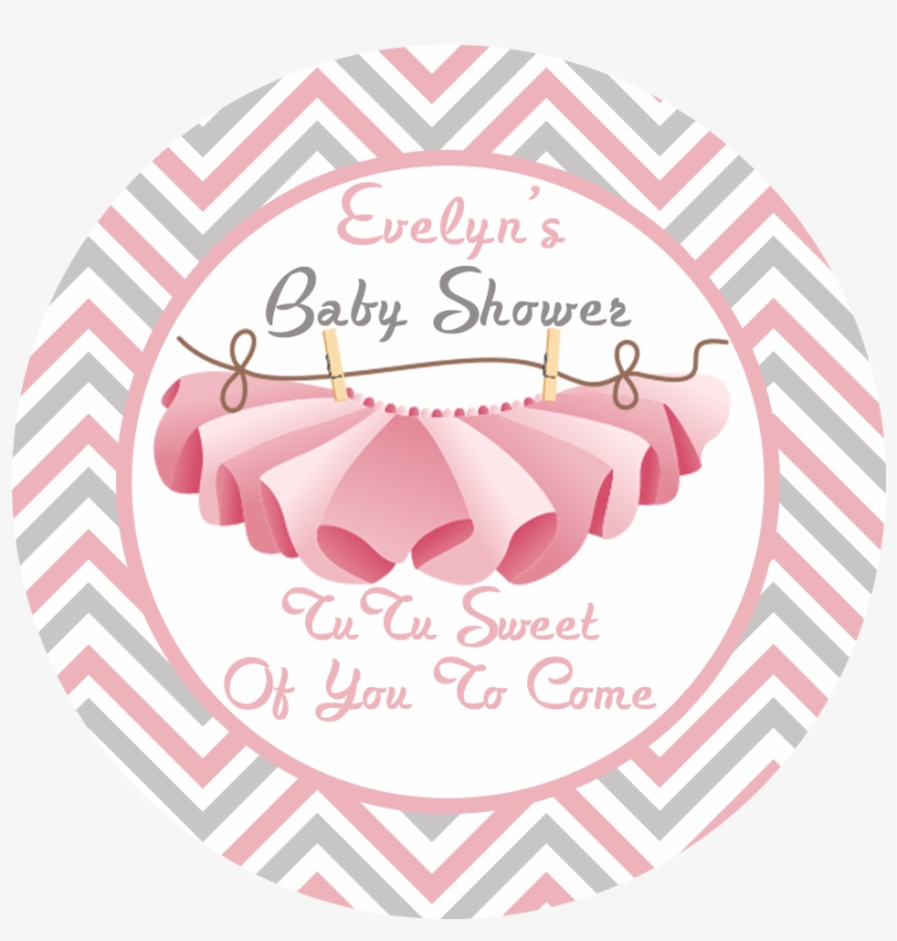 $6 - - Stickers Ballet Baby Shower, transparent png download