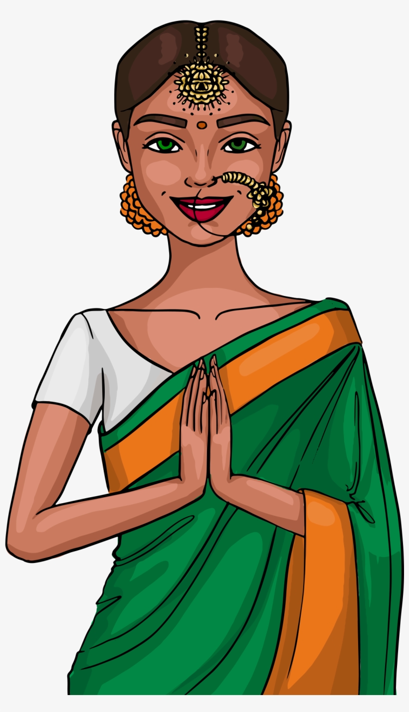 Download - Indian Girl Png, transparent png download