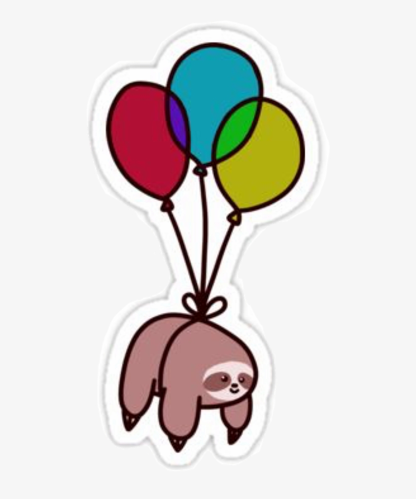 Balloon Sloth, transparent png download