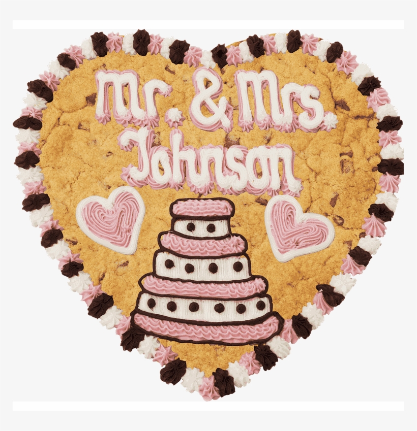Mr & Mrs - Millies Cookie Cake, transparent png download