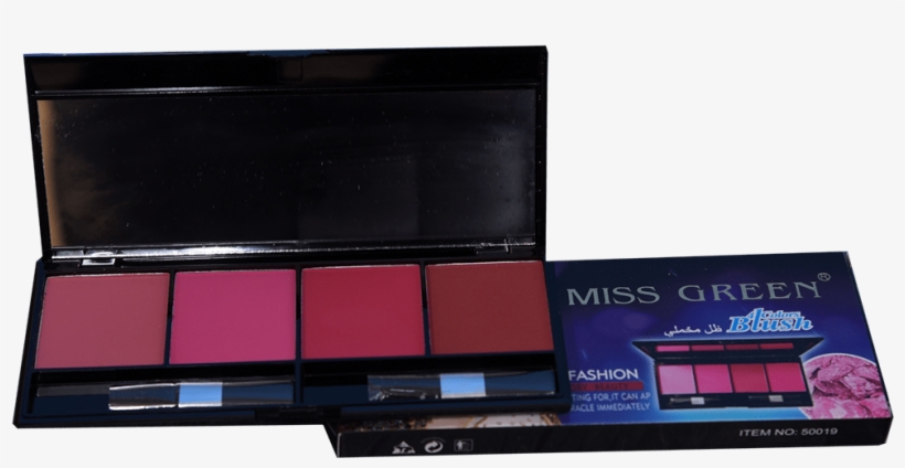 Miss Green 4 Color Blush - Eye Shadow, transparent png download