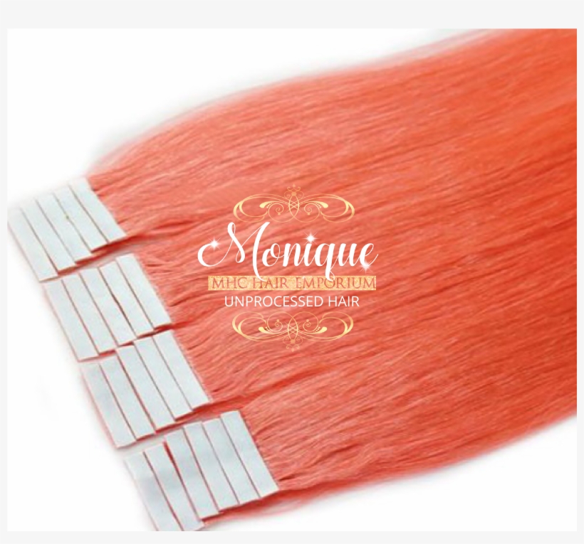 Pink Tape-in Extensions - Makeup Brushes, transparent png download