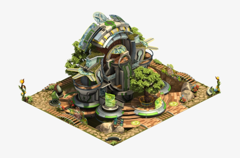 Http - //foezz - Innogamescdn - Ss Futureera Townhall - Forge Of Empire Future, transparent png download