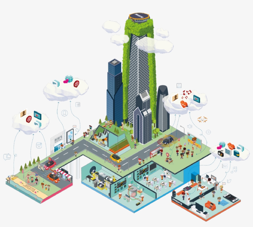 City-medium - Control Tower, transparent png download