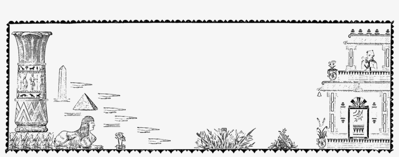 This Is An Intriguing Vintage Frame Digital Stamp That's - Monochrome, transparent png download