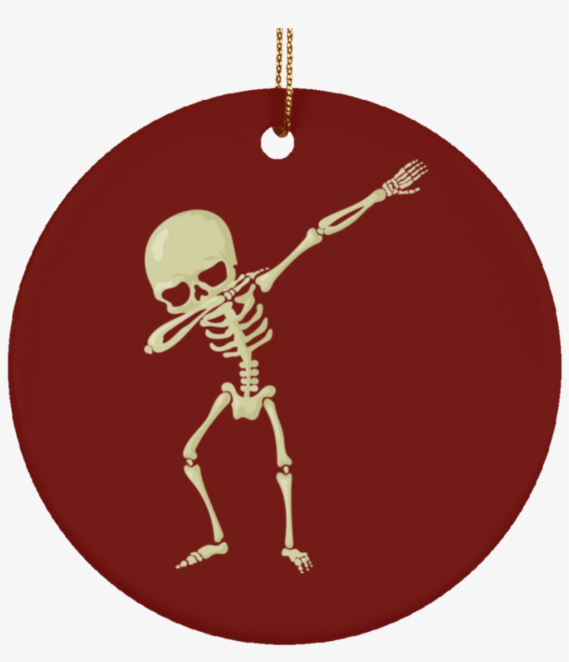 Halloween Skeleton Dabbing Christmas Tree Ornaments, - Gloucester Road Tube Station, transparent png download