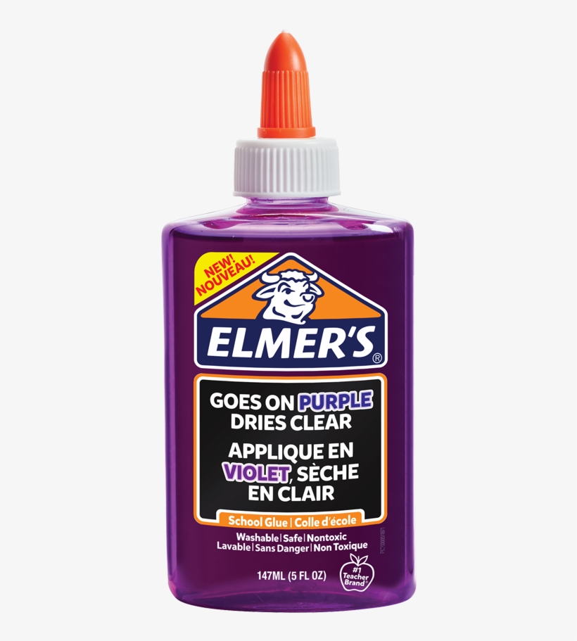 Product Image - Elmer's Glue Purple, transparent png download