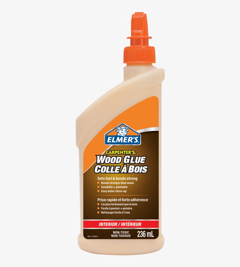 Elmer's Carpenter's Wood Glue 236 Ml - Elmer's Wood Glue 473ml, transparent png download