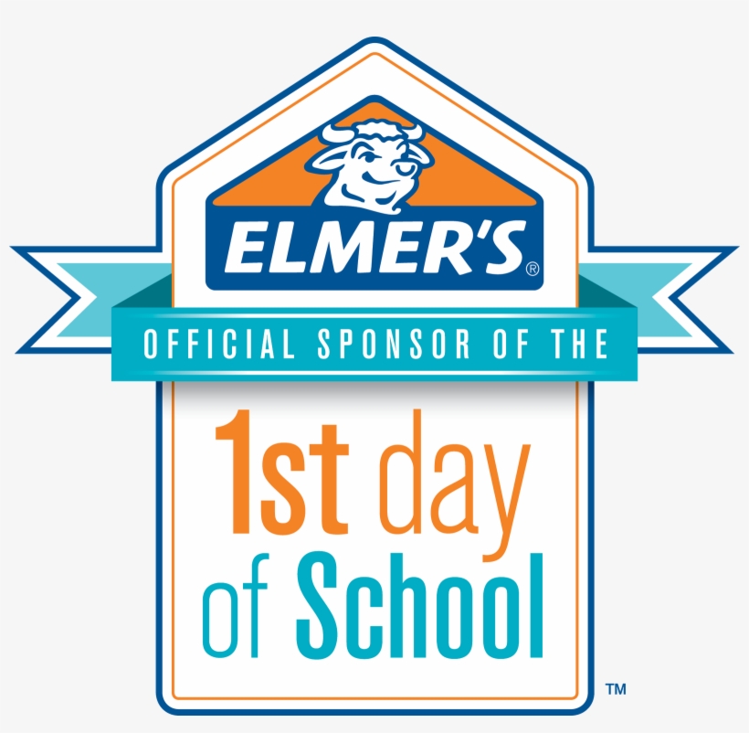 As The Official Sponsor Of The 1st Day Of School™, - Elmer's Glue, transparent png download