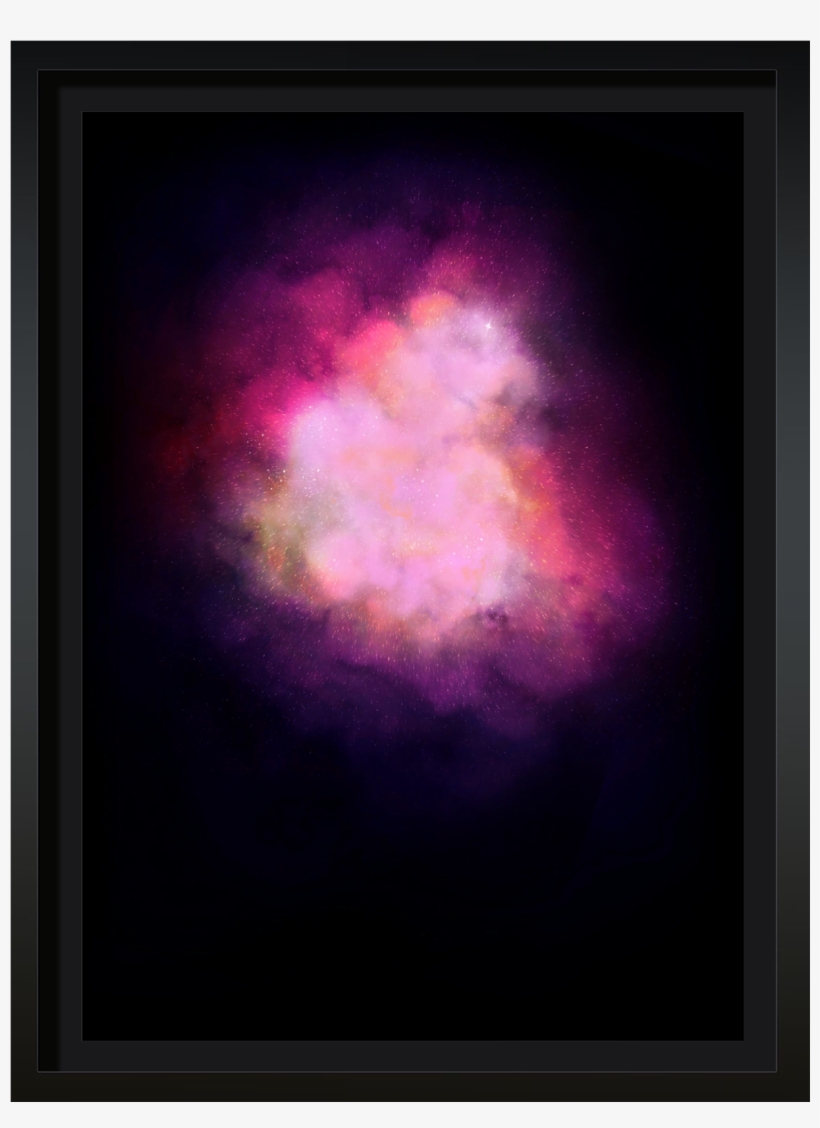 Galaxy Explosion - Nebula, transparent png download