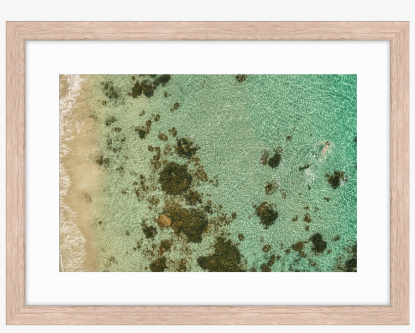 Swimming At Castle Rock In South West Australia Framed - Picture Frame, transparent png download