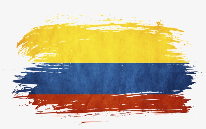 Bandera Colombia Png, transparent png download