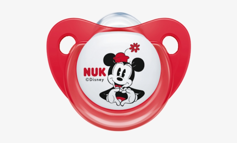 Nuk Disney Mickey Minnie Pacifier Soother 6-18 Months - Nuk, transparent png download