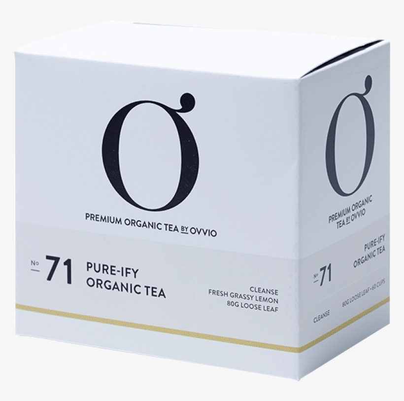 Pure-ify Loose Leaf Tea Tin 60g By Ovvio - Tea, transparent png download