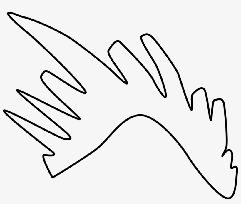 Conodont Microfossile Tooth Paleontology - Line Art, transparent png download