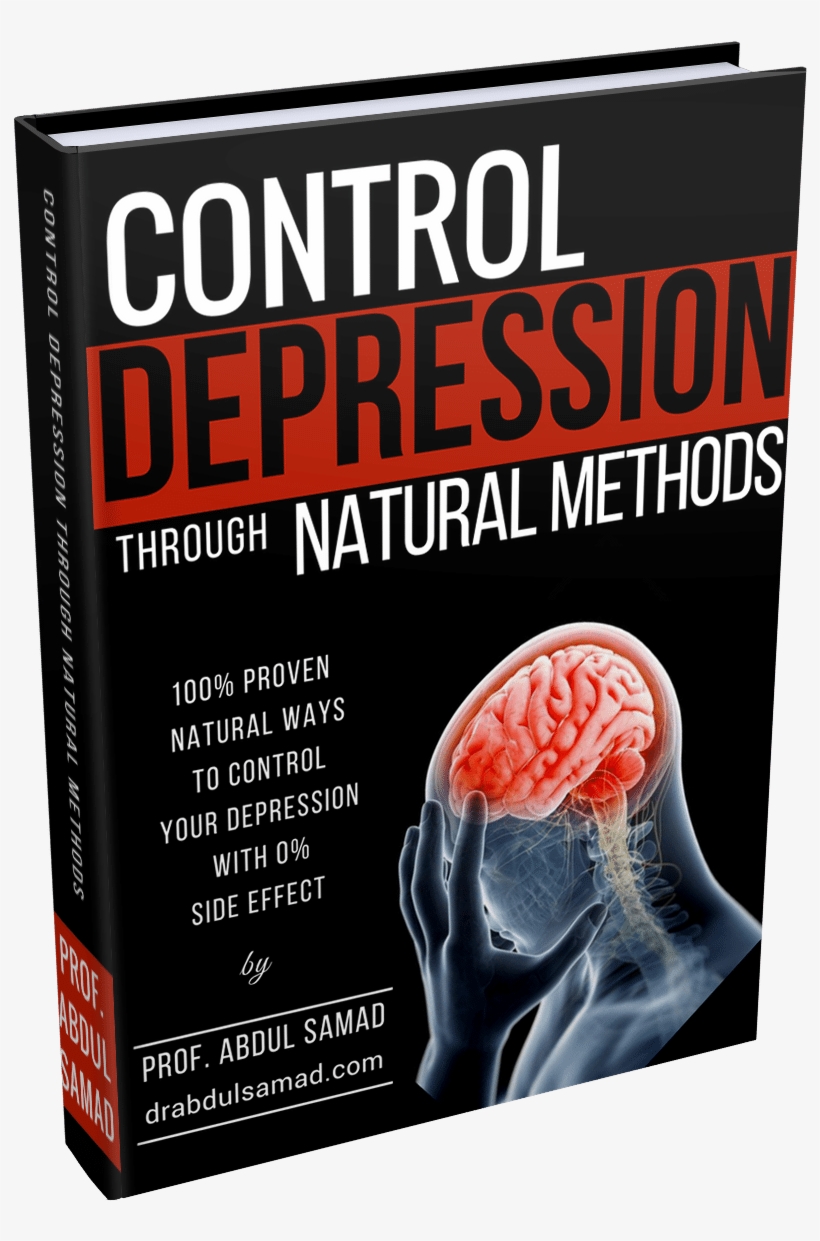 Control Depression Through Natural Methods 3d Book - Radiology, transparent png download