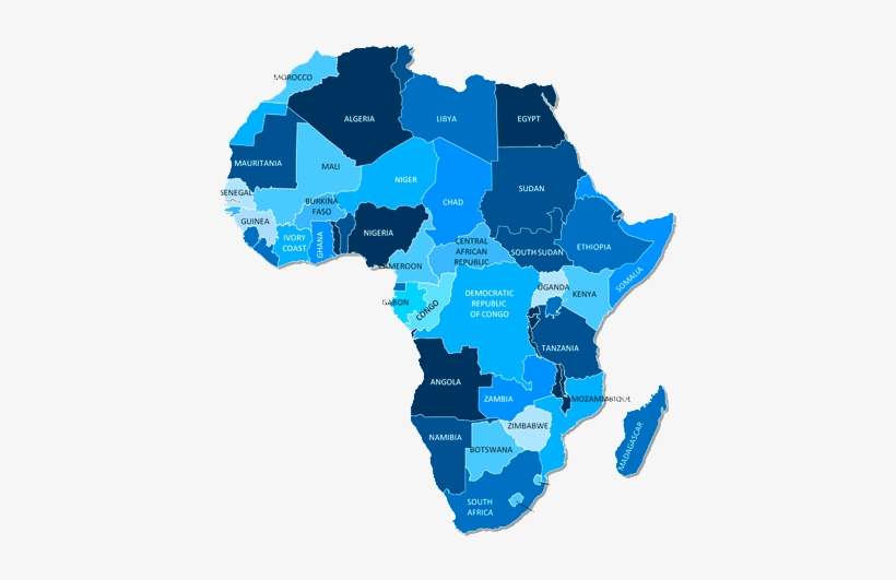 Africa - Africa Map, transparent png download