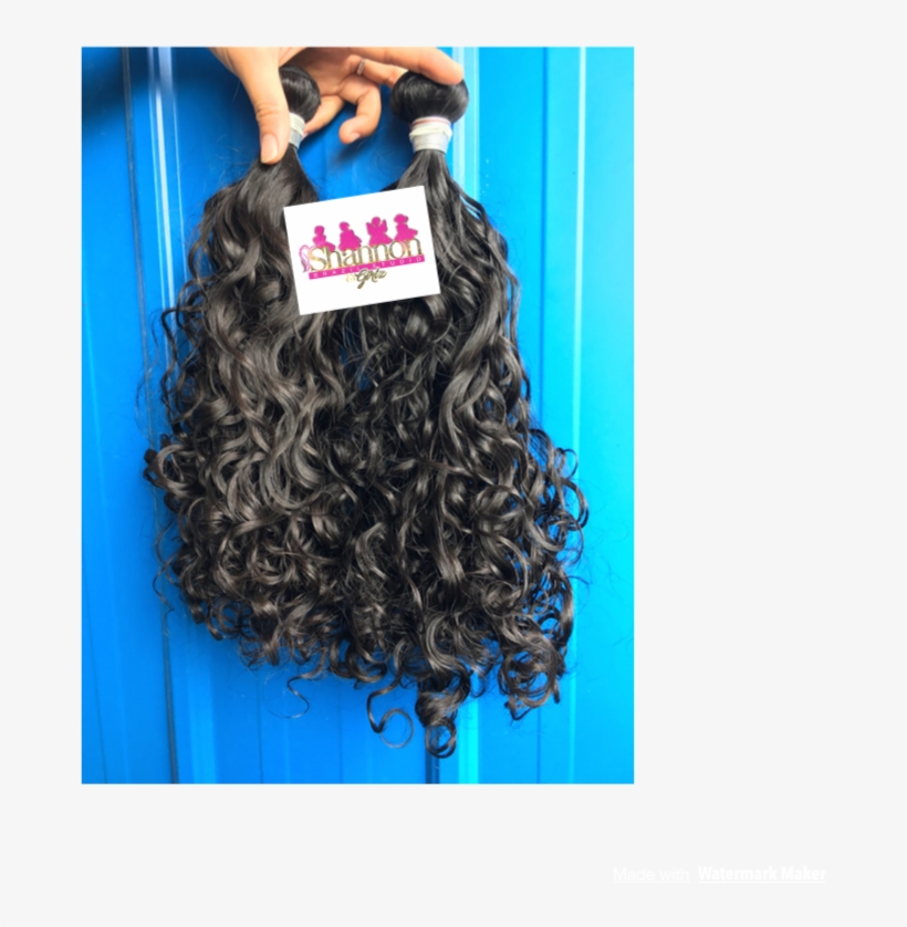 Image Of Sbs Natural Curl Raw Virgin Hair Bundle - Lace Wig, transparent png download