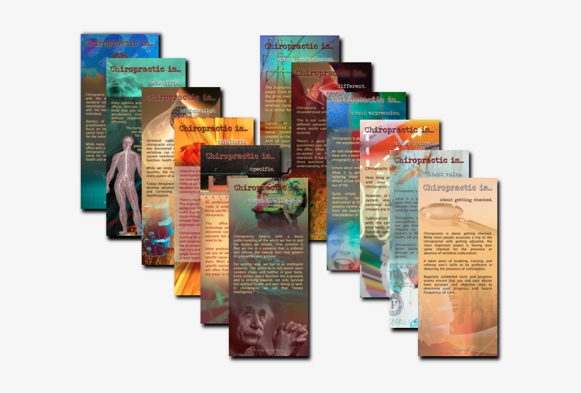 Chiropractic Brochures Patient Education - Chiropractic Educational Brochures, transparent png download