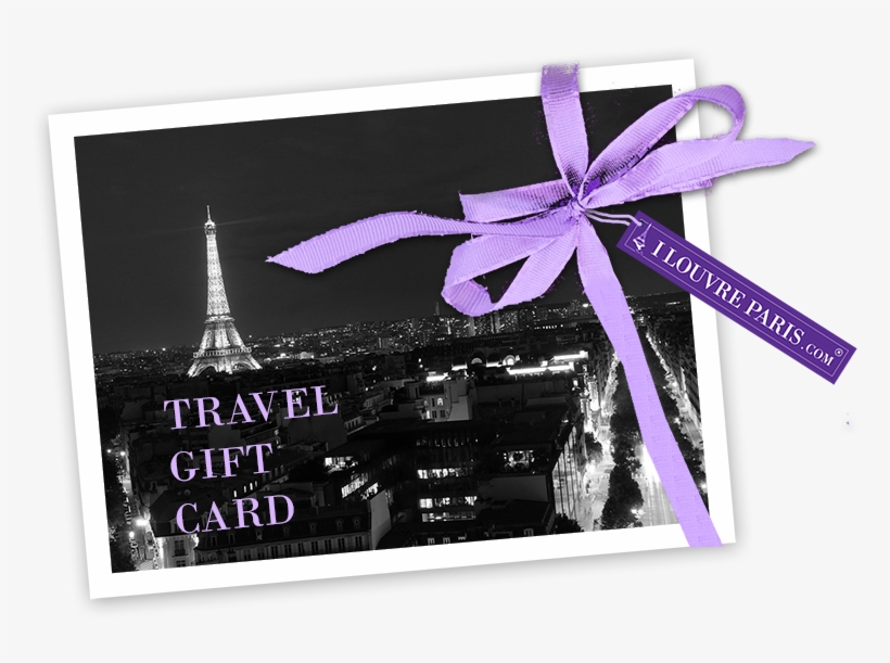 Discover The New Travel Gift Card By I Louvre Paris - Trip To Paris Gift Certificate, transparent png download
