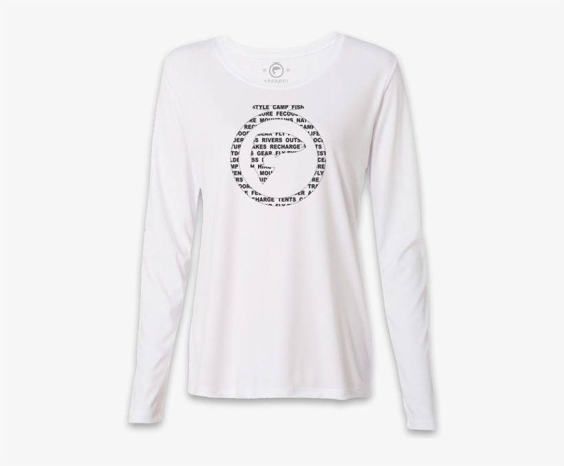Fishon Energy Women's Long Sleeve T-shirt - Long-sleeved T-shirt, transparent png download