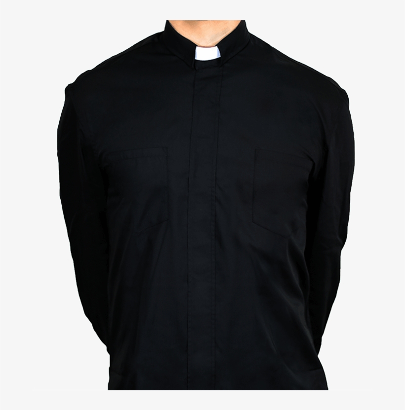 Long Sleeve Minister Shirt - Formal Wear, transparent png download