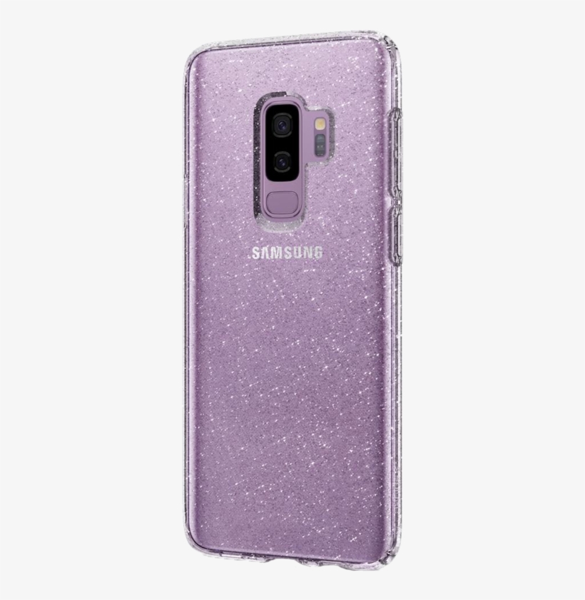 Spigen Liquid Crystal Glitter Case For Samsung Galaxy - Samsung Galaxy S9+, transparent png download