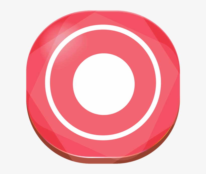 Screen Record With Camera And Microphone - Circle, transparent png download