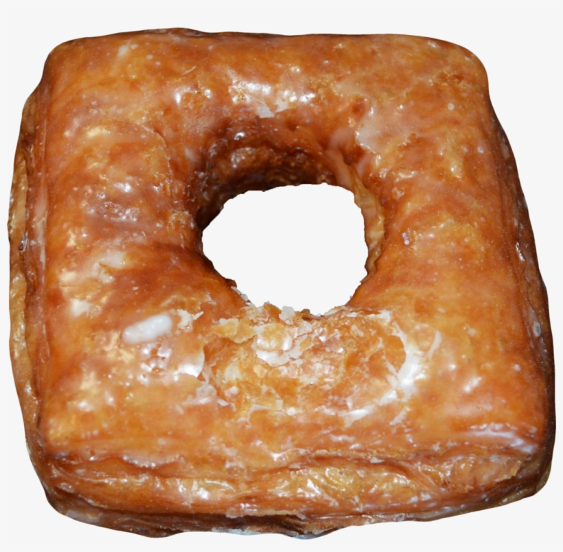 Glazed Doughsant - Doughnut, transparent png download