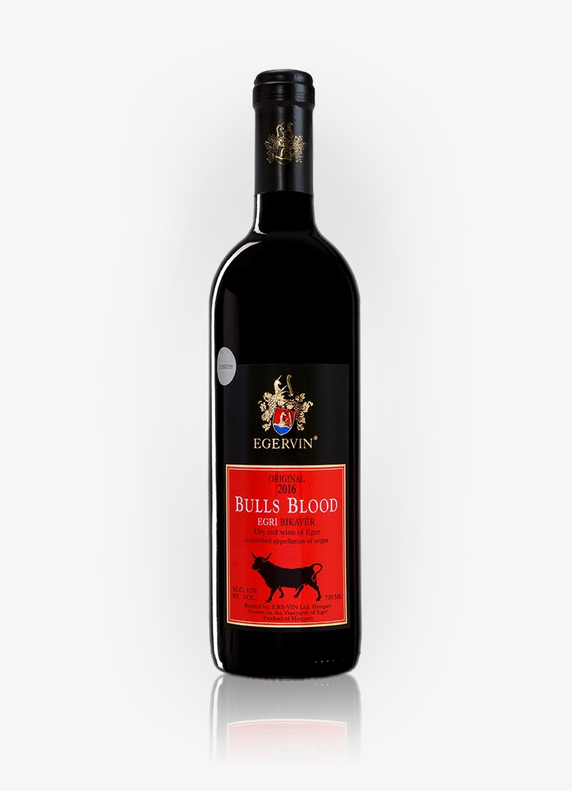 Bottles 0005 Bulls-blood - Egri Bikaver Bull's Blood Of Eger 2010 (hungary), transparent png download