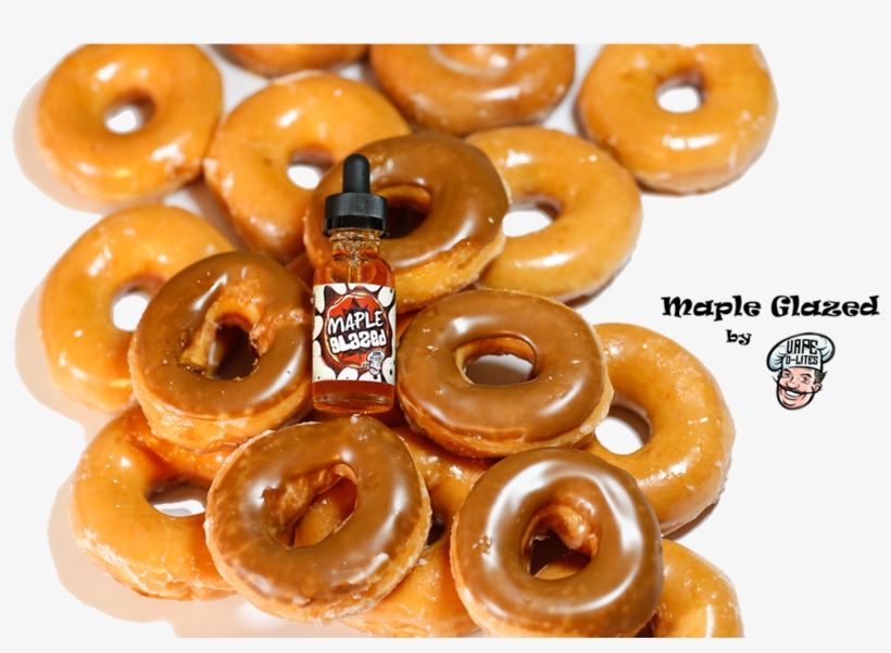 Maple Glazed Doughnut By Vape D-lites - Doughnut, transparent png download