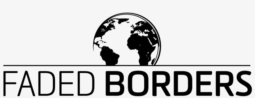 Faded Boarders Travel Newsletter - World Map, transparent png download