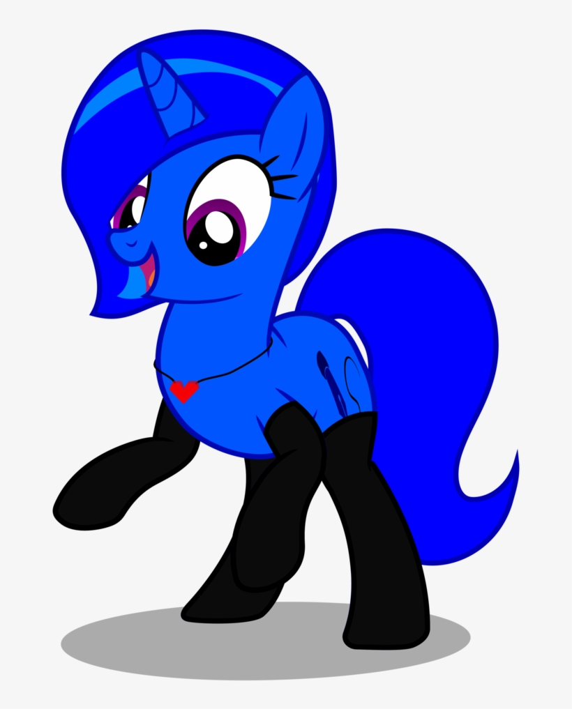 Blue-vector, Clothes, Heart, Jewelry, Necklace, Oc, - Cartoon, transparent png download