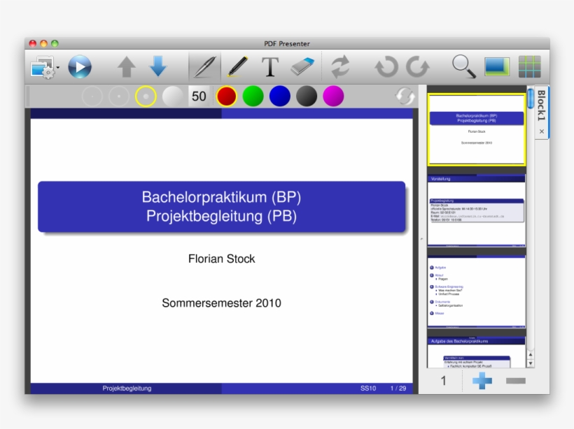 Presenter Easy Handling Of - Pdf Presenter Logo, transparent png download