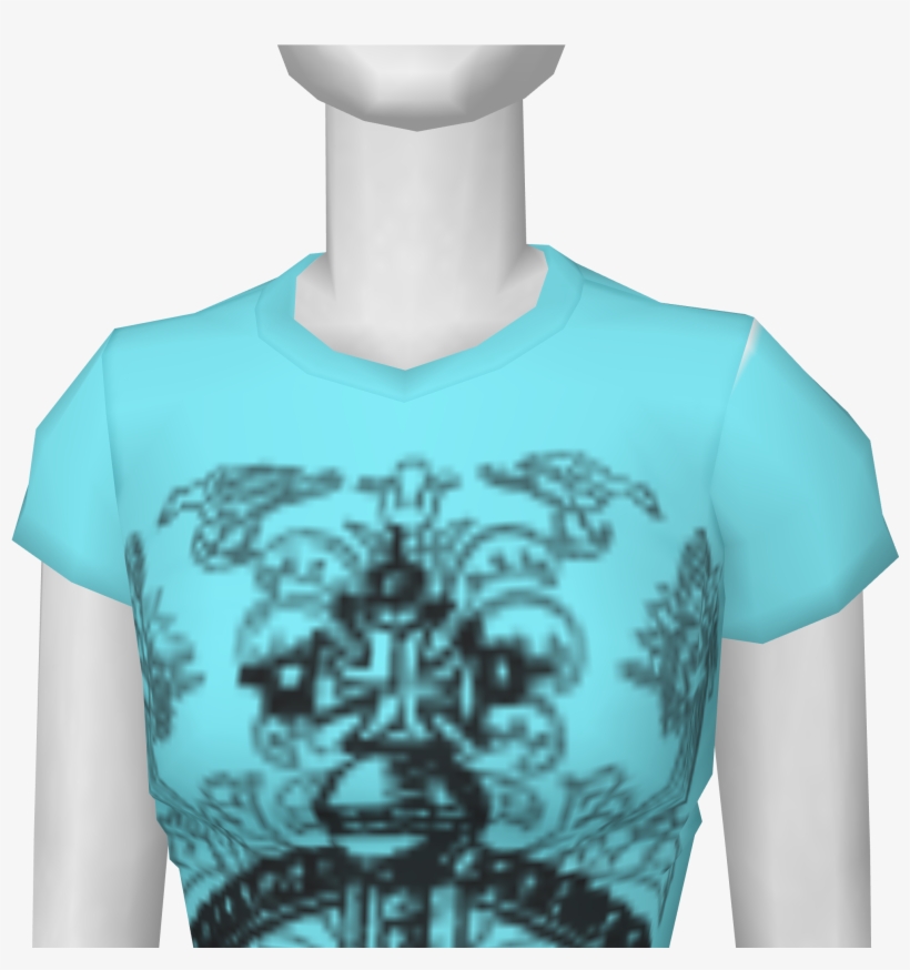 B Blue Crown Tee - Skull, transparent png download