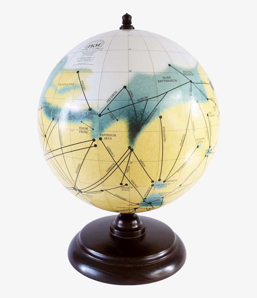12-inch Mars Globe By Pkm - Mars Canal Globe, transparent png download