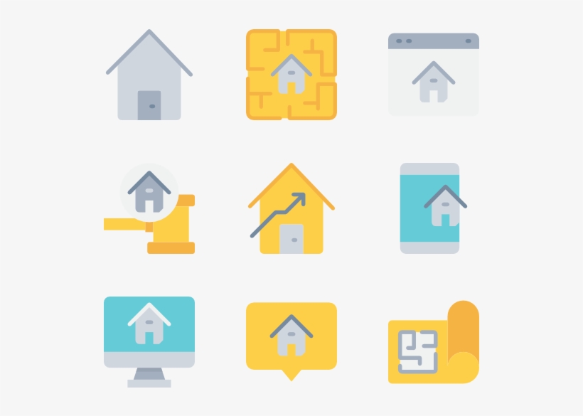 Real Estate - Graphic Design, transparent png download