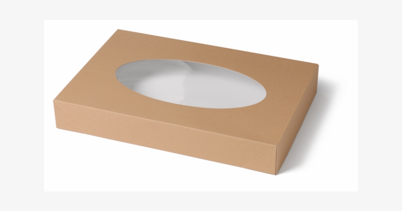 Biodore® Catering Box, Kraft And Pla, 550x370x80mm, - Cathering Doos Bruin, transparent png download