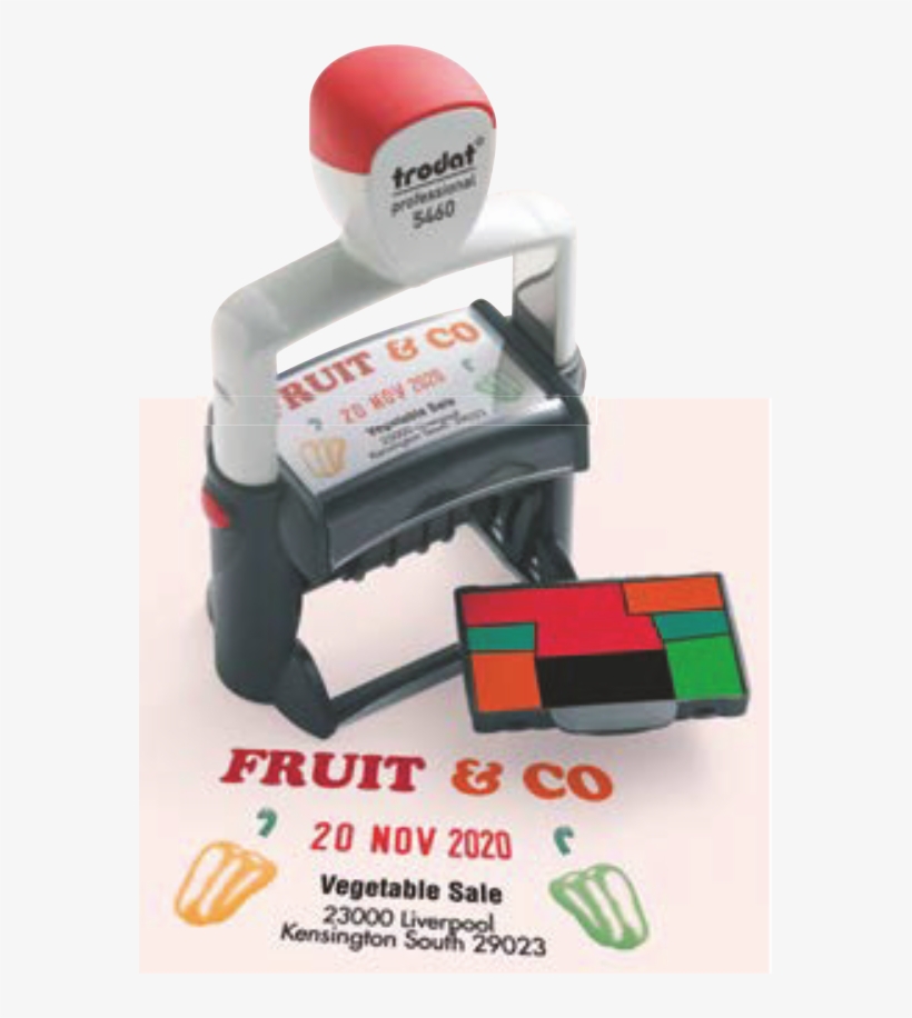 Mci Fruit - Color Custom Made Stamps Logo, transparent png download