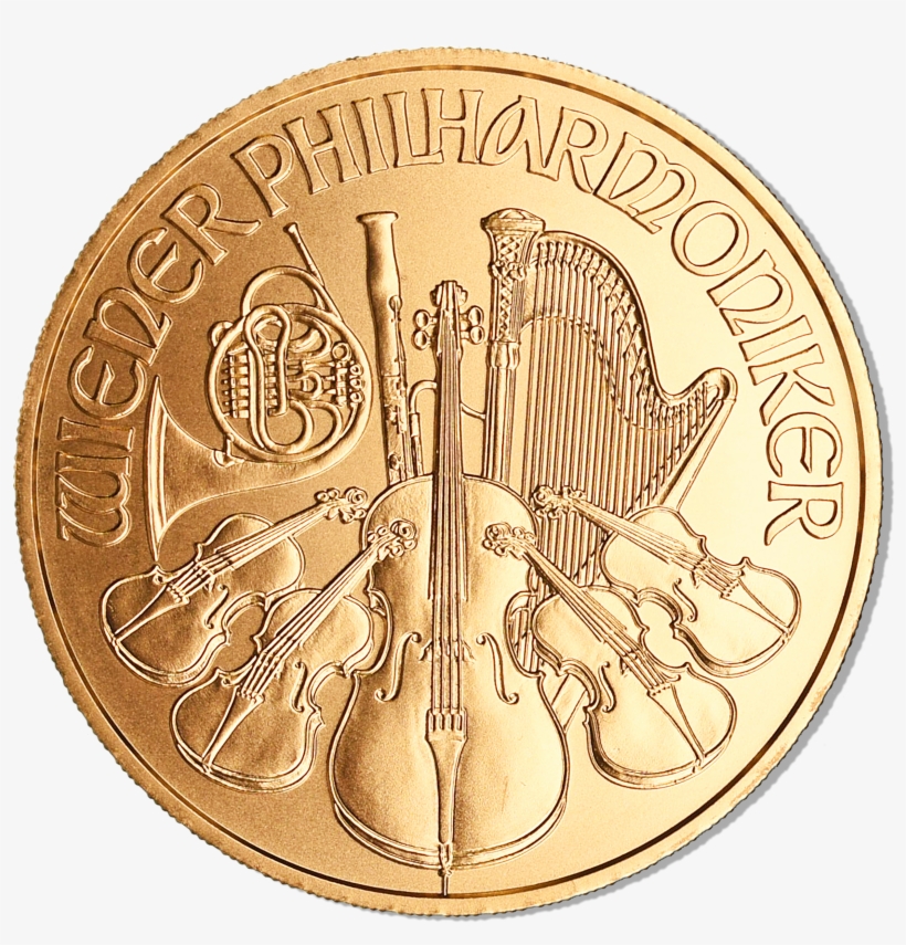 Austrian Gold Philharmonic - Austrian Gold Coin 2018, transparent png download