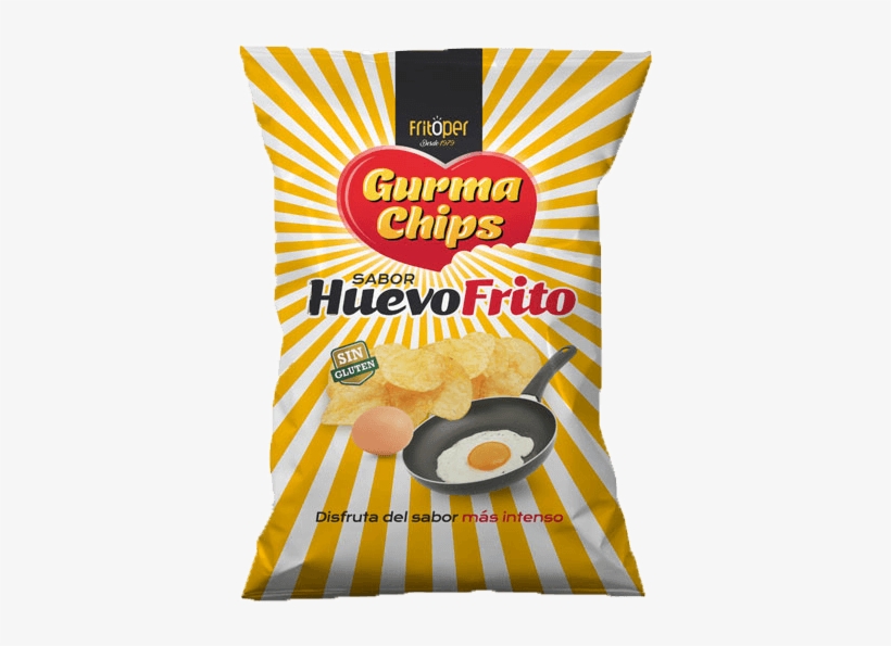 Patatas Fritas Sabor Huevo Frito Sin Gluten - Onion Ring, transparent png download