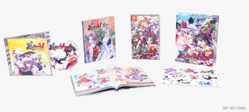 Touhou Kobuto V - Touhou Kobuto V Burst Battle Limited Edition, transparent png download