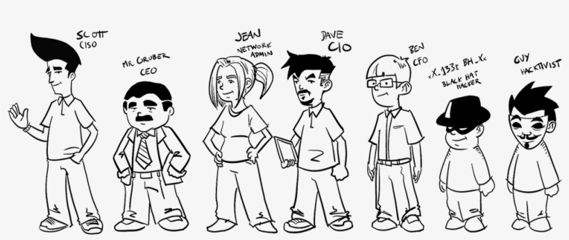 An Original Comic Series By - Black And White Comic, transparent png download