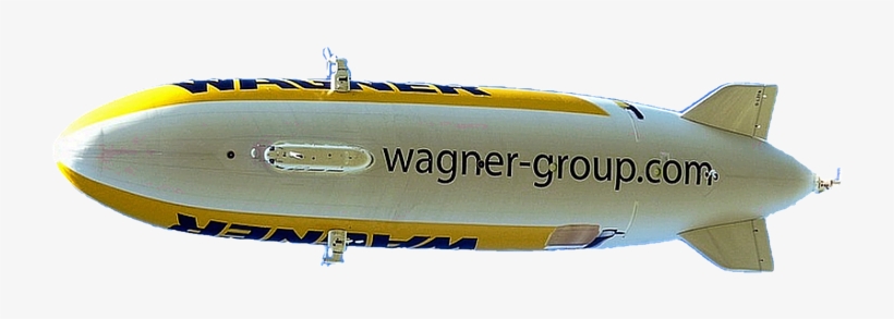 Canvas Print Airship Float Zeppelin Balloon Aviation - Blimp, transparent png download