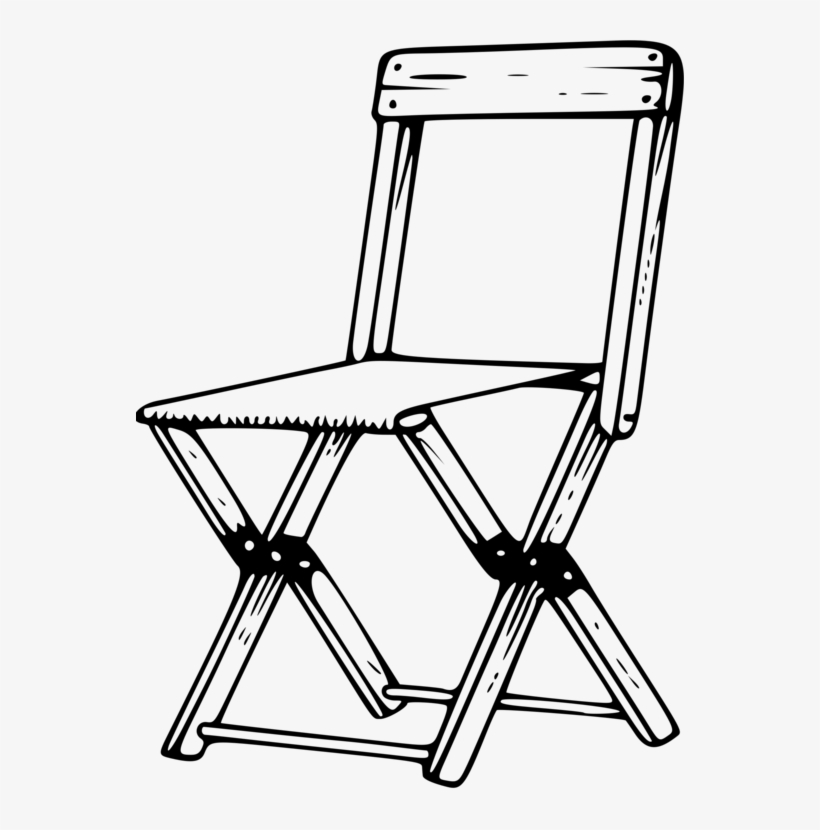 Camping Chair Clipart - Wedding Chair Clip Art, transparent png download