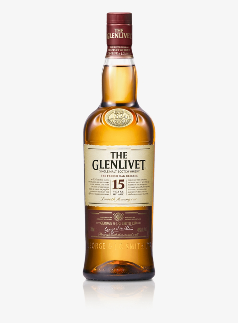 Glenlivet 15 Yo, transparent png download
